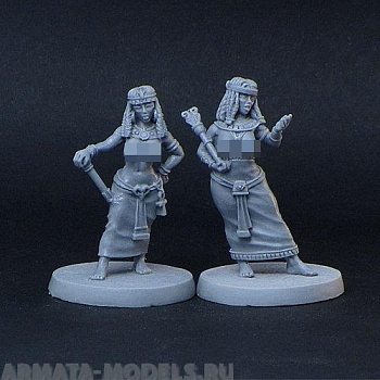 BV-eg-noble Игровая миниатюра  2 egyptian girls  2 египетских девушек
