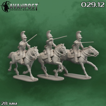 029.12АП Русские драгуны (набор 1) Аванпост