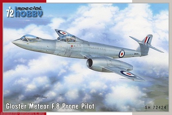 SH72424 Gloster Meteor F.8 Prone Pilot