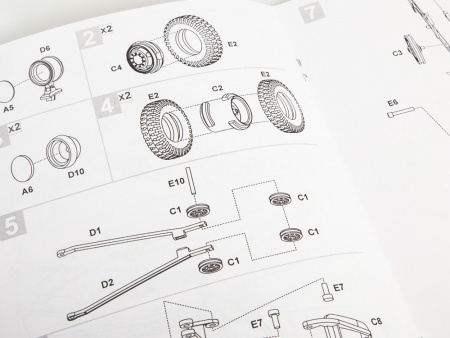 8008AVD Сборная модель Экскаватор Э-255 AVD Models