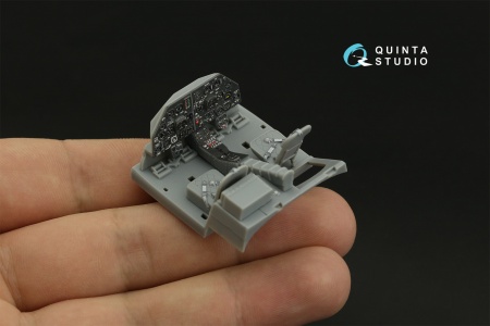 QD48322 3D Декаль интерьера кабины Ми-4 (Trumpeter)