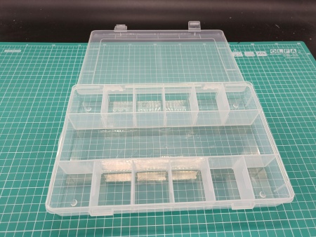 MW-BOX06 Прозрачный пластиковый ящик для хранения 26.5х17х4см