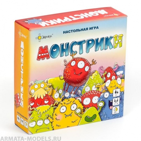 BG17023EUR Игра настольная Монстрики BG17023EUR Игра настольная Монстрики