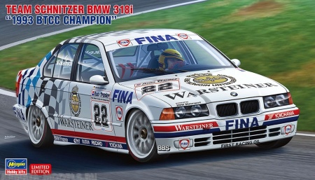 20551-Автомобиль TEAM SCHNITZER BMW 318i Hasegawa