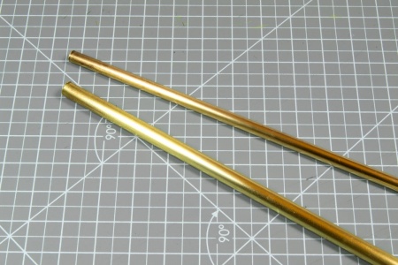 AK9101 Трубочка латунная BRASS PIPES 0,2mm, 2 units