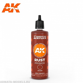 AK11250 Грунт акриловый RUST PRIMER 3G