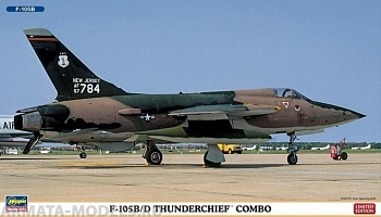 02053 Самолет F-105B/D THUNDERCHIEF COMBO (Two kits in the box)