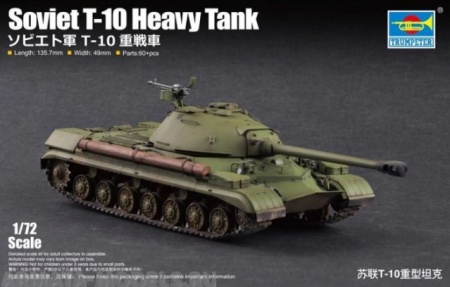 07152P Soviet T-10 Heavy Tank Trumpeter