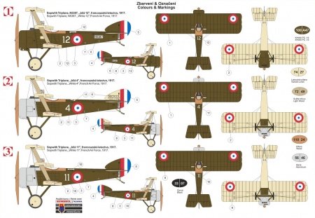 KPM0184 Sopwith Triplane France KP Models