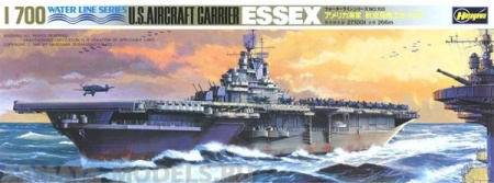 44108 Авианосец ВМС США  ESSEX Hasegawa