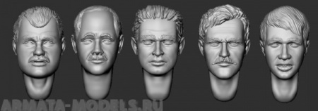 ARM356106 Головы (с волосами) №24 ARMOR35