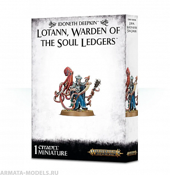 87-31GW Набор Глубиннорожденные Идонет. Лотанн, Хранитель Книг Душ (Lotann, Warden of the Soul Ledgers)