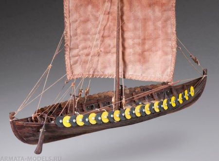 DSK002 Viking Ship Gokstad, (мелкий) IX век Dusek