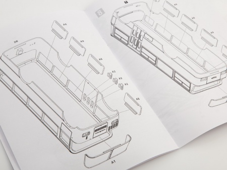 4054AVD Сборная модель Таджикистан-5 AVD Models
