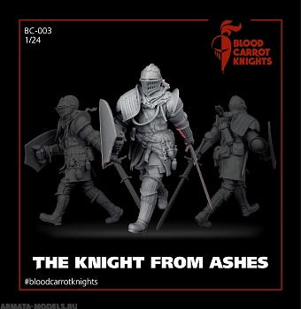 BCK-FC-001 Рыцарь Пепла | Коллекционная миниатюра 75 мм