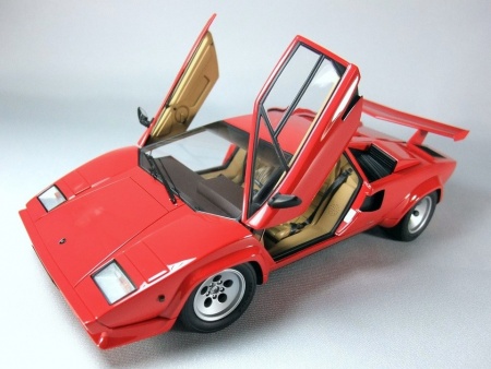 01154 Lamborghini Countach 5000 Quattrovalvole Injection Ver Aoshima