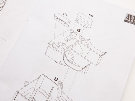 1523AVD Сборная модель ЗИЛ-ММЗ-4502 самосвал AVD Models