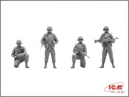 35201 Фигуры Элитные войска США в Ираке ICM