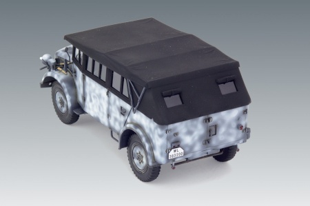 35506 Horch 108 Typ 40 с поднятым тентом, Германский армейский автомобиль ІІ МВ ICM 35506 Horch 108 Typ 40 с поднятым тентом, Германский армейский автомобиль ІІ МВ ICM