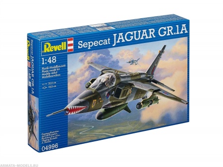 04996 Истребитель-бомбардировщик Sepecat JAGUAR GR.1A ВВС Великобритании Revell
