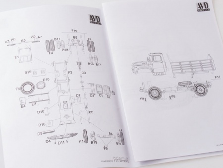 1058KIT Сборная модель ЗИЛ-ММЗ-4502 самосвал Start scale models (SSM)