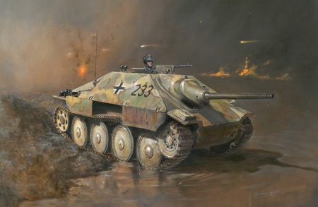 15767ИТ САМОХОДКА JAGDPANZER 38(t) HETZER Italeri