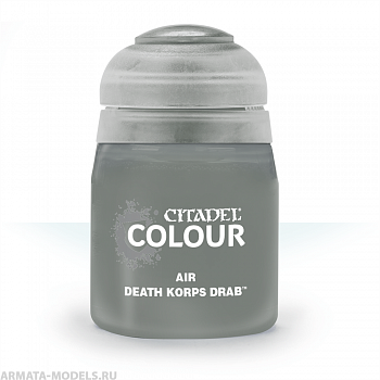 28-64GW Краска Эйр: серый корпус смерти (24мл)(AIR: DEATH KORPS DRAB (24ML))