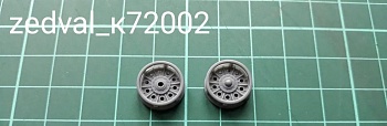 K72002  Опорные катки с внутренней амортизацией УВЗ для Т-34 (10 катков)