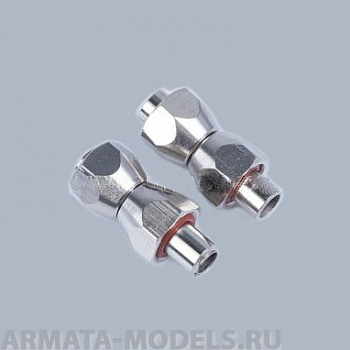 8121 Переходник гайка M12x1 - трубка - гайка M12x1 (головка компрессора 1205, 1206 - переходник 8115) комплект с прокладками 8121 Переходник гайка M12x1 - трубка - гайка M12x1 (головка компрессора 1205, 1206 - переходник 8115) комплект с прокладками