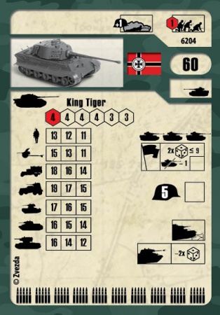 6204 Немецкий тяжелый танк Королевский Тигр Т-VIB Звезда