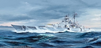 05358P Немецкий линкор Bismarck 05358P Немецкий линкор Bismarck