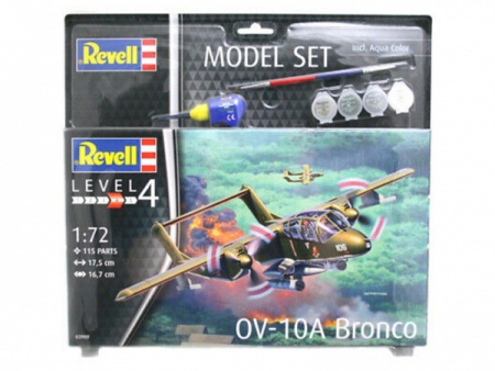 63909RE Набор Американский лёгкий штурмовик OV-10A Bronco Revell