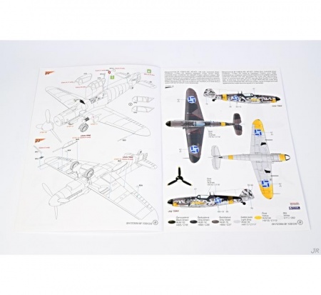 SH72394 Messerschmitt Bf 109G-6 Mersu over Finland Special Hobby