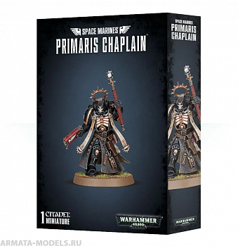 48-62GW Набор Космодесант. Примарис-Капеллан (Space Marines. Primaris Chaplain) 48-62GW Набор Космодесант. Примарис-Капеллан (Space Marines. Primaris Chaplain)