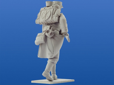 35682 Фигуры Французская пехота (1914г.), (4 фигуры) ICM