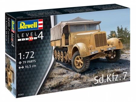 03263 Полугусеничный тягач Sd Kfz 7 Revell 03263 Полугусеничный тягач Sd Kfz 7 Revell