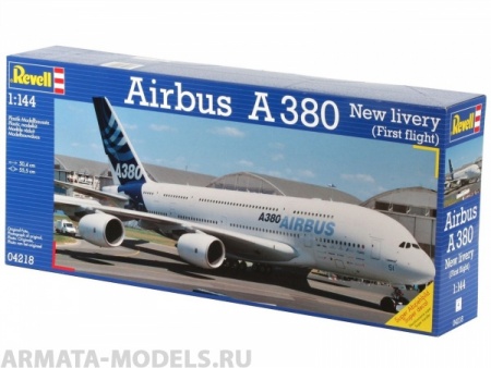 04218 Аэробус A 380 First Flight Revell 04218 Аэробус A 380 First Flight Revell