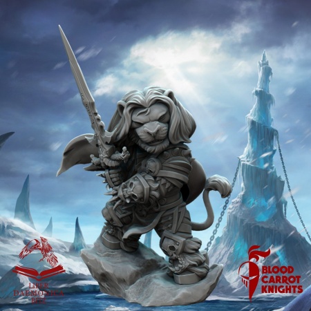 BCK-FC-015 Артас | Коллекционная миниатюра 70 мм Blood Carrot Knights