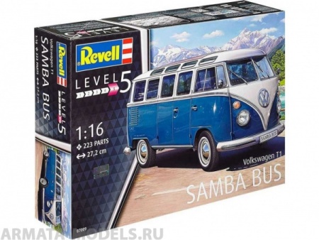 07009 Автомобиль Volkswagen T1 Samba Bus Revell