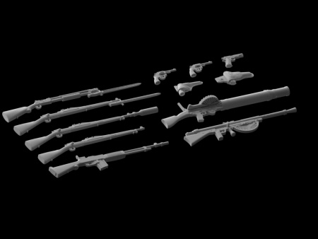 35688 Оружие и снаряжение пехоты США 1 МВ ICM