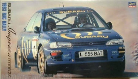 25017 Автомобиль Impreza 1993 RAC Rally Hasegawa 25017 Автомобиль Impreza 1993 RAC Rally Hasegawa