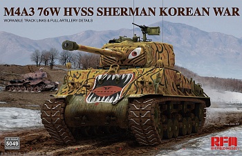 RM-5049 M4A3 76w hvss Sherman Korean war