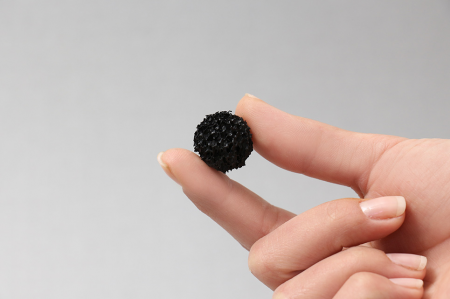 030shk002 Шарики ППУ черные. 20шт. 15-20мм.