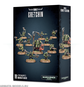 50-16GW Набор Орки Гретчины (Ork Gretchin)