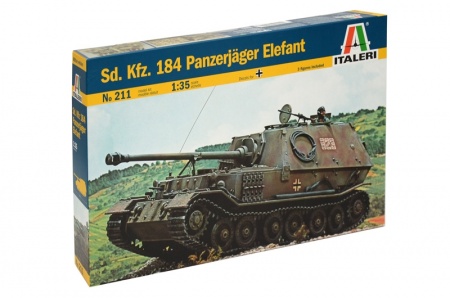 211ИТ Танк Sd. Kfz.184 PanzerJager Elefant Italeri
