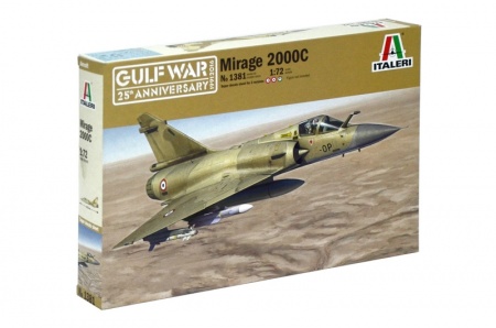 1381ИТ САМОЛЕТ MIRAGE 2000C - ВОЙНА В ЗАЛИВА Italeri