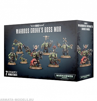 50-33GW Набор Орки. Ваивода Грукк и его Козыри (Ork Warboss Grukk's Boss Mob) 50-33GW Набор Орки. Ваивода Грукк и его Козыри (Ork Warboss Grukk's Boss Mob)