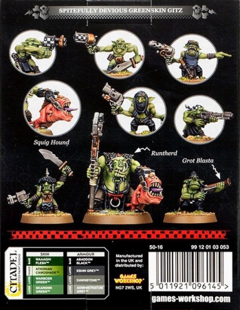 50-16 Набор Орки Гретчины (Ork Gretchin) (2021)