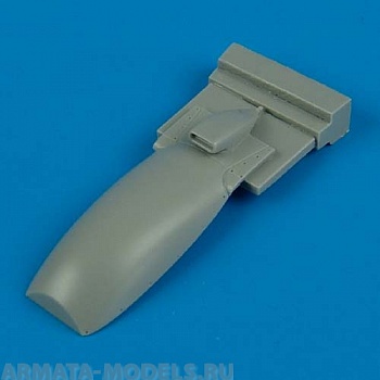 QB72258 Spitfire Mk.IX Engine Cover with Radiator kit for Hasegawa 1/72