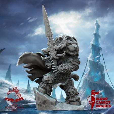 BCK-FC-015 Артас | Коллекционная миниатюра 70 мм Blood Carrot Knights